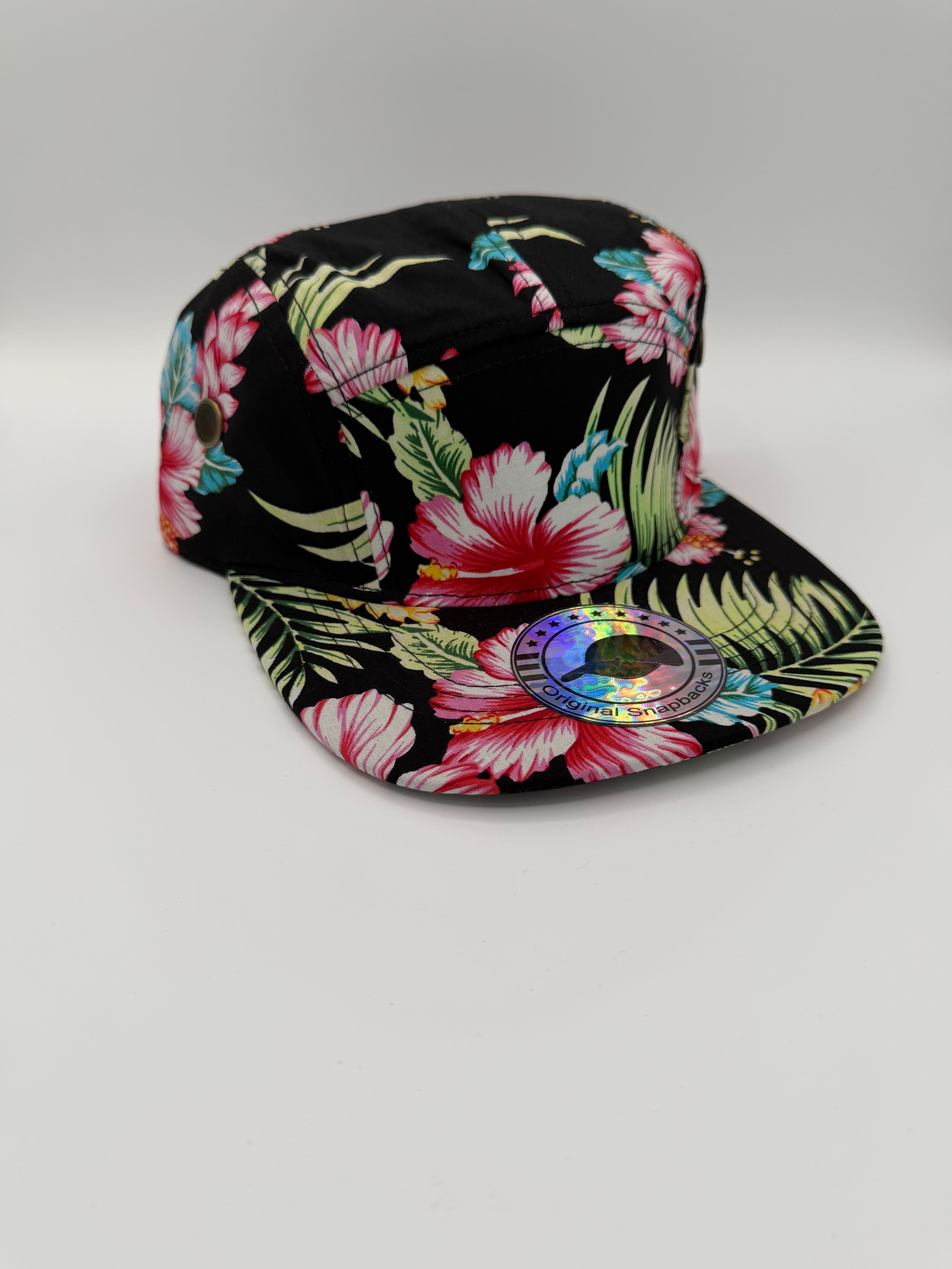 Midnight Tropical Snapback